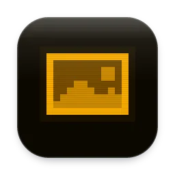 Amber Pictures folder icon