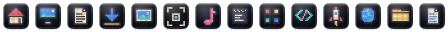 Arcade icons at 16 points