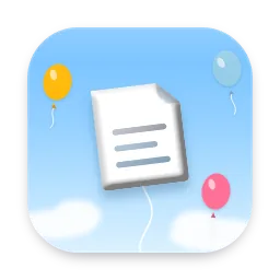 Balloon File folder icon