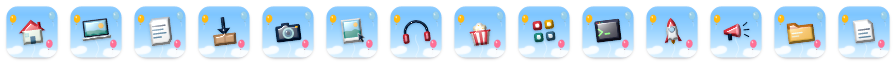 Balloon icons at 32 points