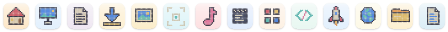 Beads icons at 16 points