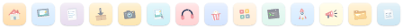 Candy icons at 16 points