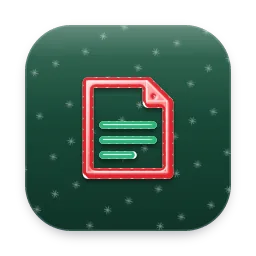 Candy Cane File folder icon