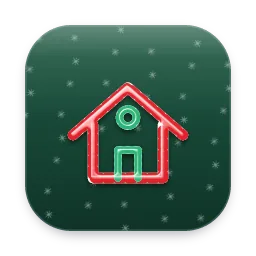 Candy Cane Home folder icon
