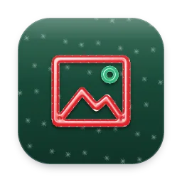 Candy Cane Pictures folder icon