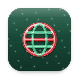 Candy Cane Public folder icon
