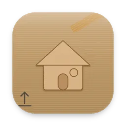Cardboard Home folder icon