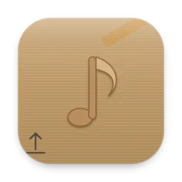 Cardboard Music folder icon