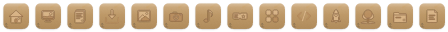 Cardboard icons at 16 points