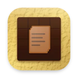 Chocolate Documents folder icon