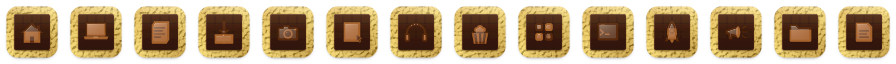 Chocolate icons at 32 points