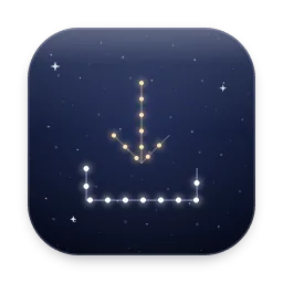 Constellation Downloads folder icon