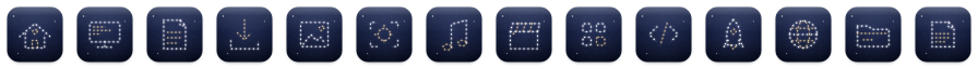 Constellation icons at 32 points