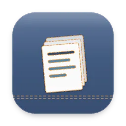 Denim Documents folder icon