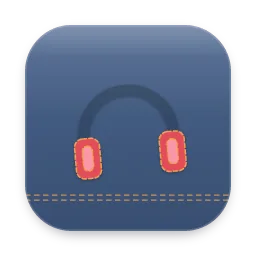 Denim Music folder icon