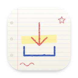 Doodle Downloads folder icon