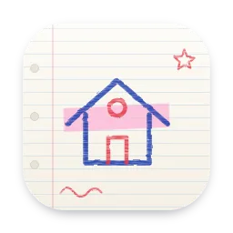 Doodle Home folder icon