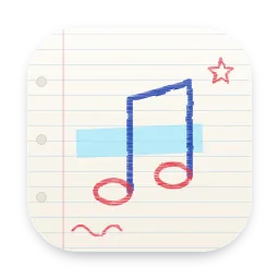 Doodle Music folder icon