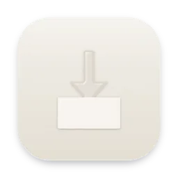 Emboss Downloads folder icon