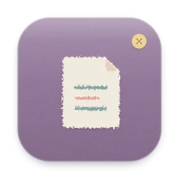 Felt File folder icon