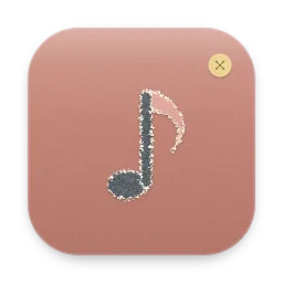 Felt Music folder icon