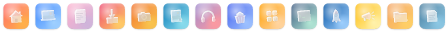 Glass icons at 16 points