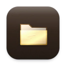 Gold Folder folder icon