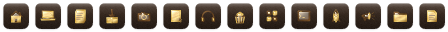 Gold icons at 16 points