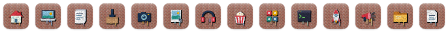 Graffiti icons at 16 points