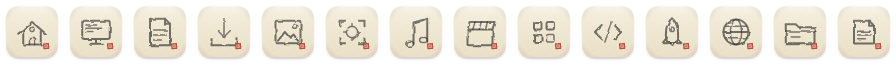 Ink icons at 32 points