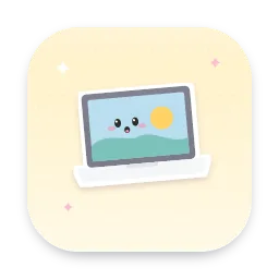 Kawaii Desktop folder icon