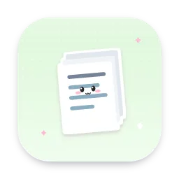 Kawaii Documents folder icon