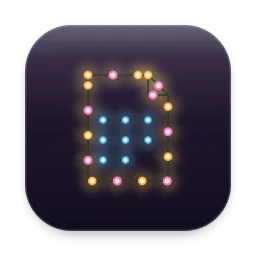 Fairy Lights Documents folder icon