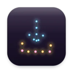 Fairy Lights Downloads folder icon