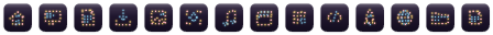 Fairy Lights icons at 16 points