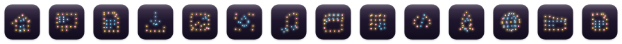 Fairy Lights icons at 32 points