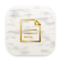 Marble File folder icon