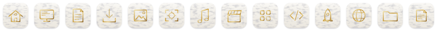 Marble icons at 32 points