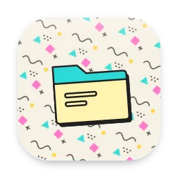 Memphis Folder folder icon