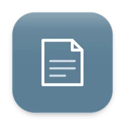 Mono File folder icon