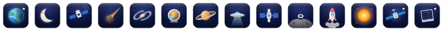 Orbit icons at 32 points