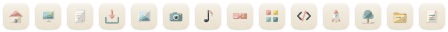 Origami icons at 16 points