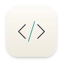 Outline Code folder icon