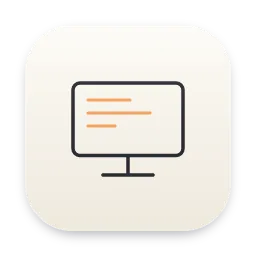 Outline Desktop folder icon