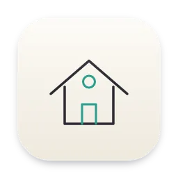 Outline Home folder icon