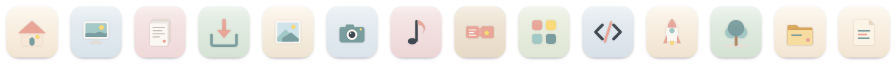 Paper icons at 32 points