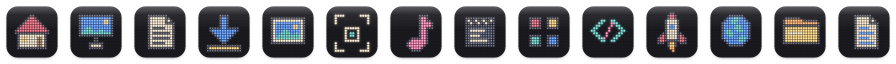 Pegs icons at 32 points