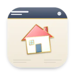 Enamel Pin Home folder icon