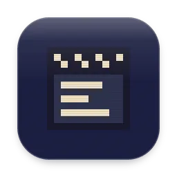 Pixel Movies folder icon