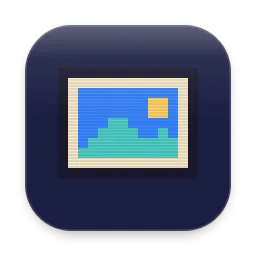 Pixel Pictures folder icon
